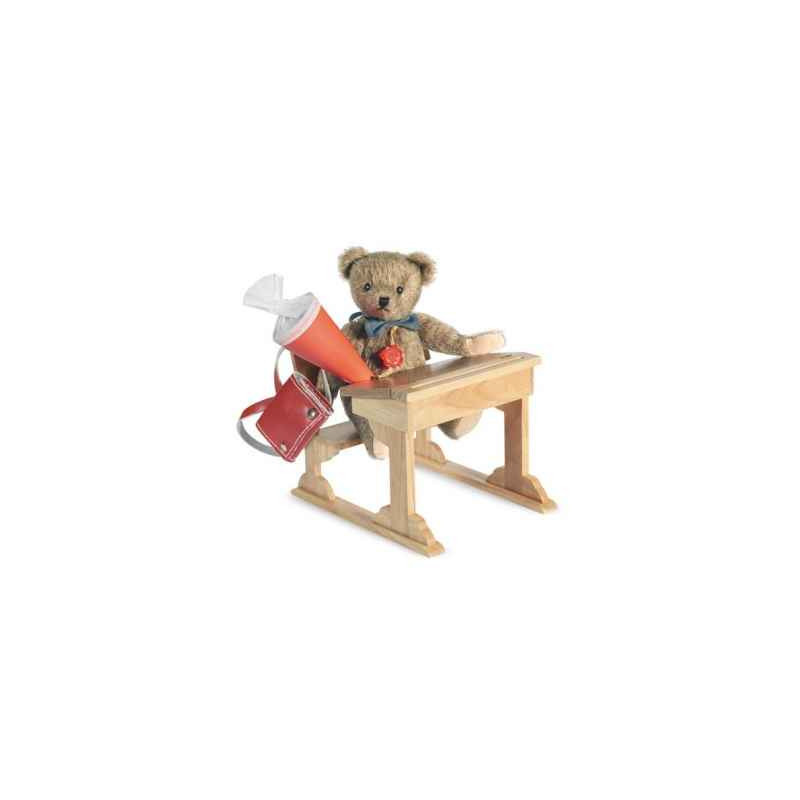 Animaux-Bois-Animaux-Bronzes propose Ours teddy bear ecolier 19 cm peluche hermann teddy original édition limitée -10513 8