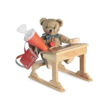 Animaux-Bois-Animaux-Bronzes propose Ours teddy bear ecolier 19 cm peluche hermann teddy original édition limitée -10513 8
