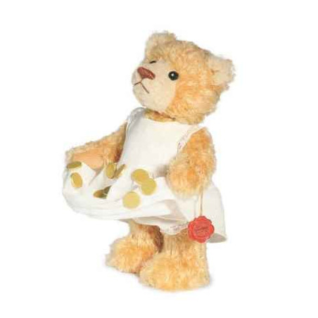 Animaux-Bois-Animaux-Bronzes propose Ours teddy bear "the star money" 27 cm peluche hermann teddy original édition limitée -1183