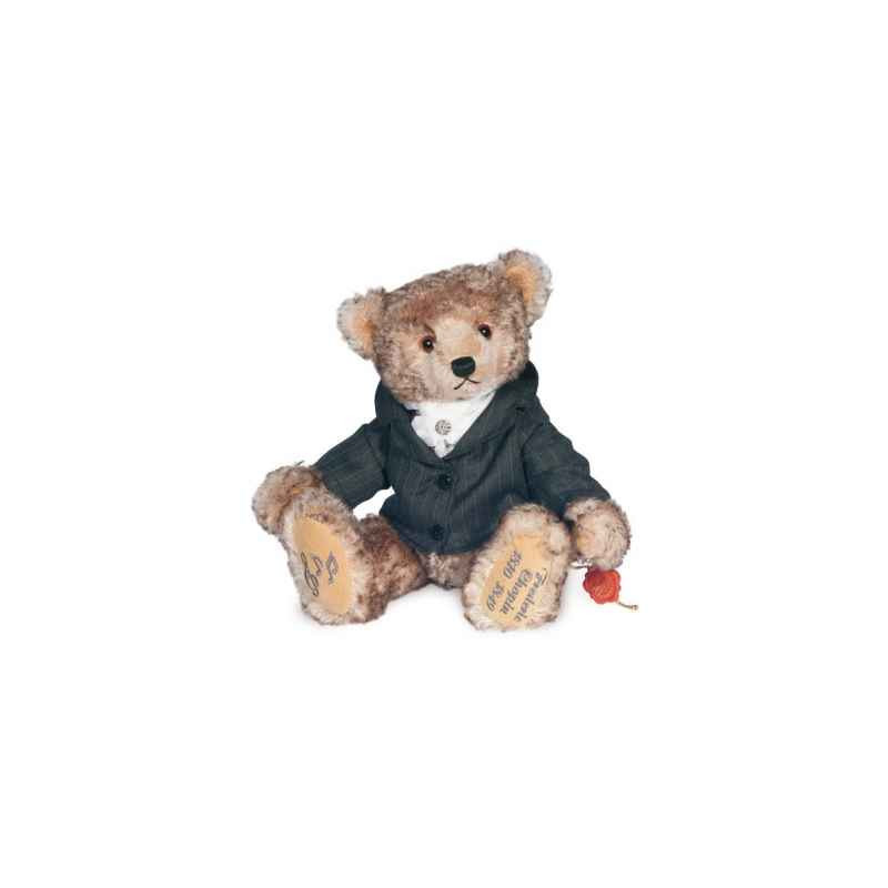 Animaux-Bois-Animaux-Bronzes propose Ours teddy bear chopin with music box 30 cm peluche hermann teddy original édition limitée 