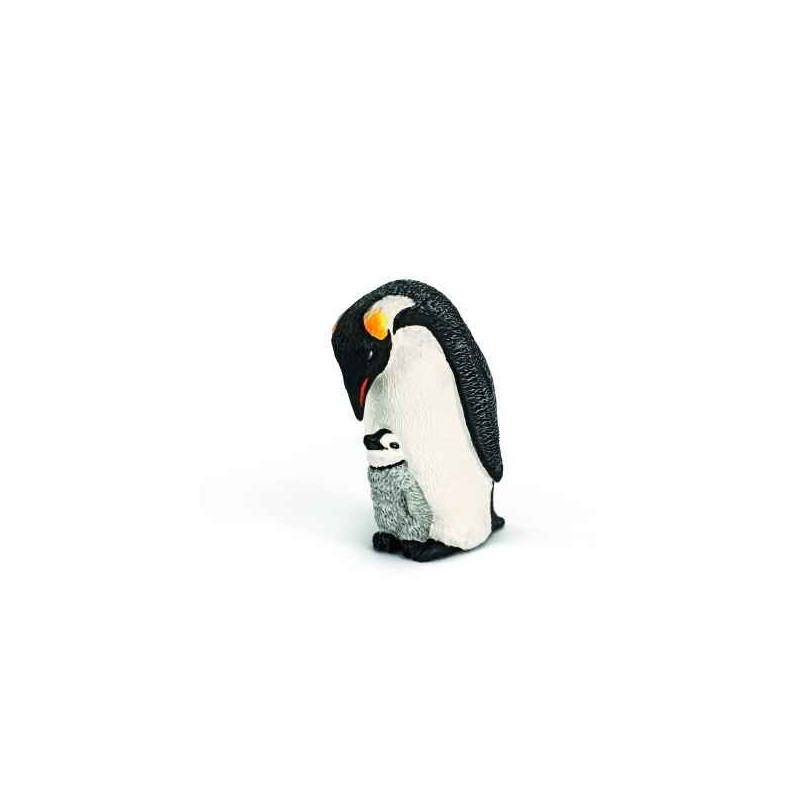 Animaux de la ferme Figurine pinguouin et son petit animaux schleich 14632