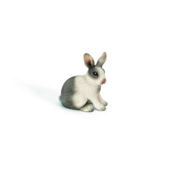 Animaux de la ferme Figurine lapin assis animaux schleich 13673
