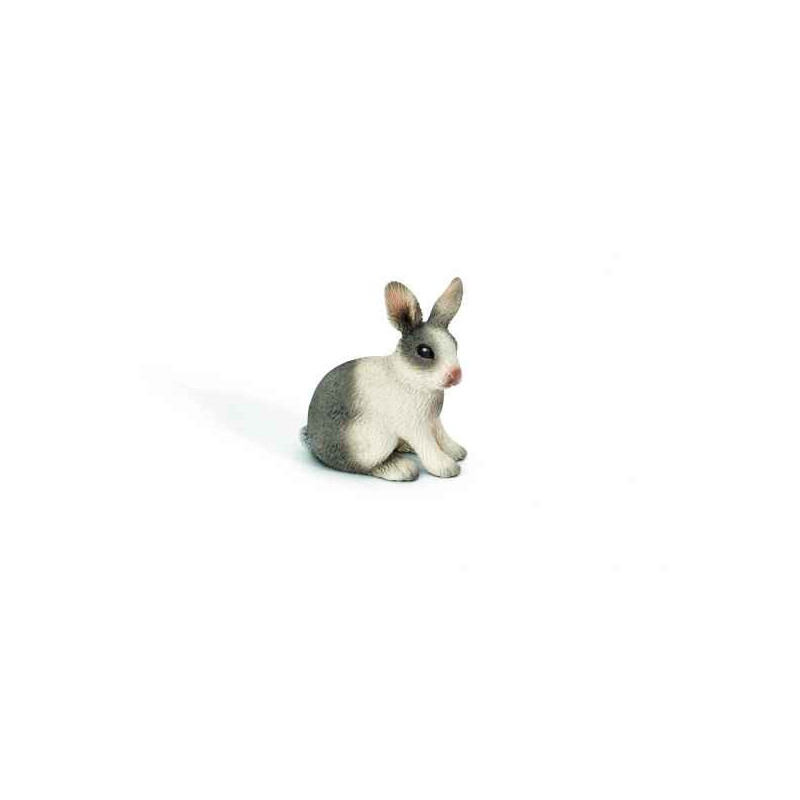 Animaux de la ferme Figurine lapin assis animaux schleich 13673