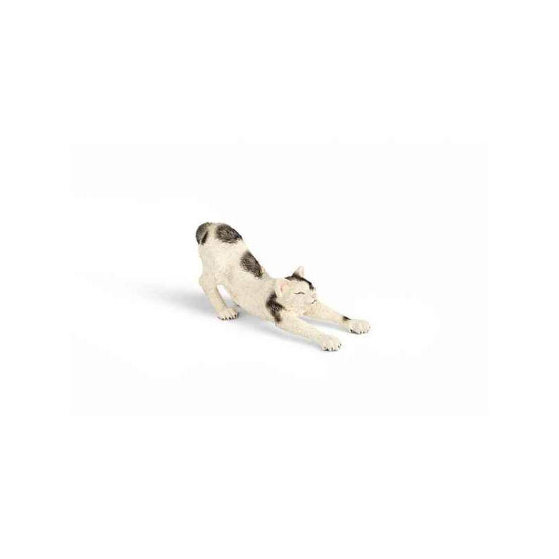 Animaux de la ferme Figurine chat s'étirant animaux schleich 13677