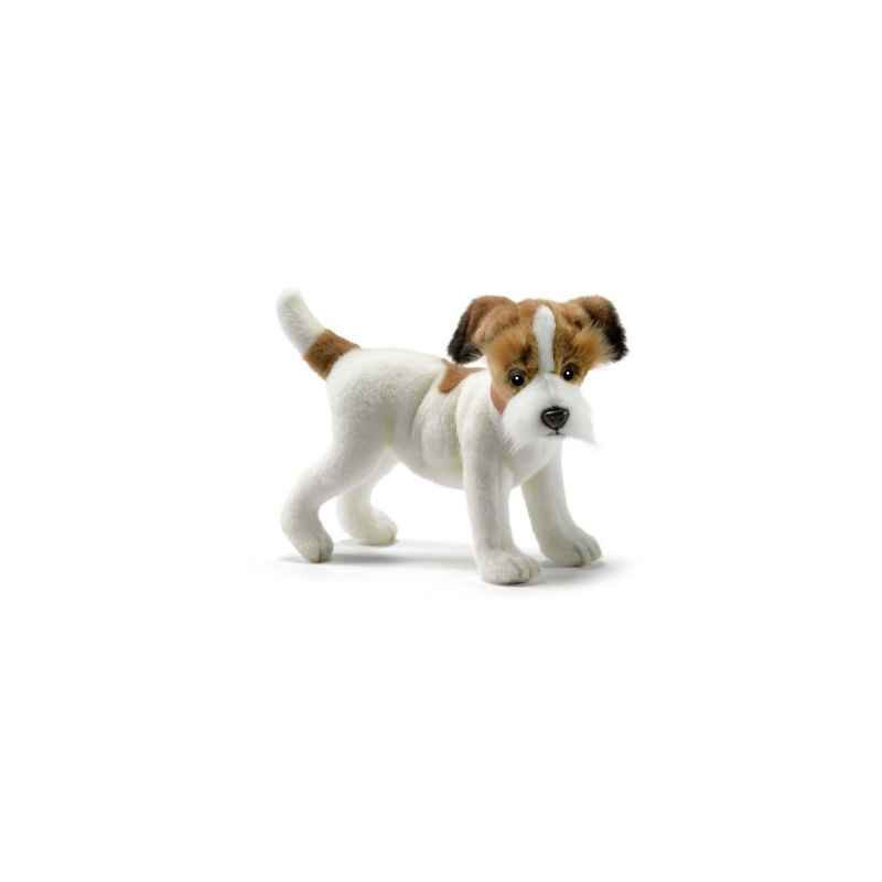 Animaux-Bois-Animaux-Bronzes propose Chien Jack russell 30cml peluche animalière -5901