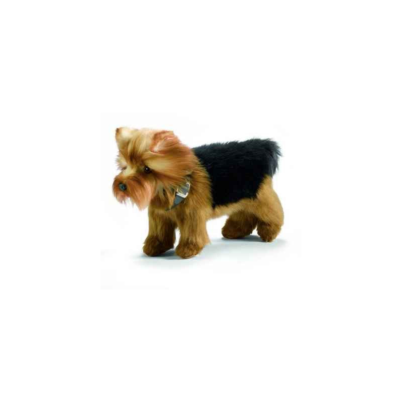 Animaux-Bois-Animaux-Bronzes propose Chien Yorkshire terrier 30cml peluche animalière -5900