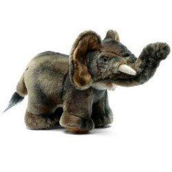 Animaux sauvage Eléphant 15cmh peluche animalière -2967