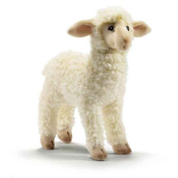 Animaux de la ferme Agneau à 4 pattes 28cml peluche animalière -5648