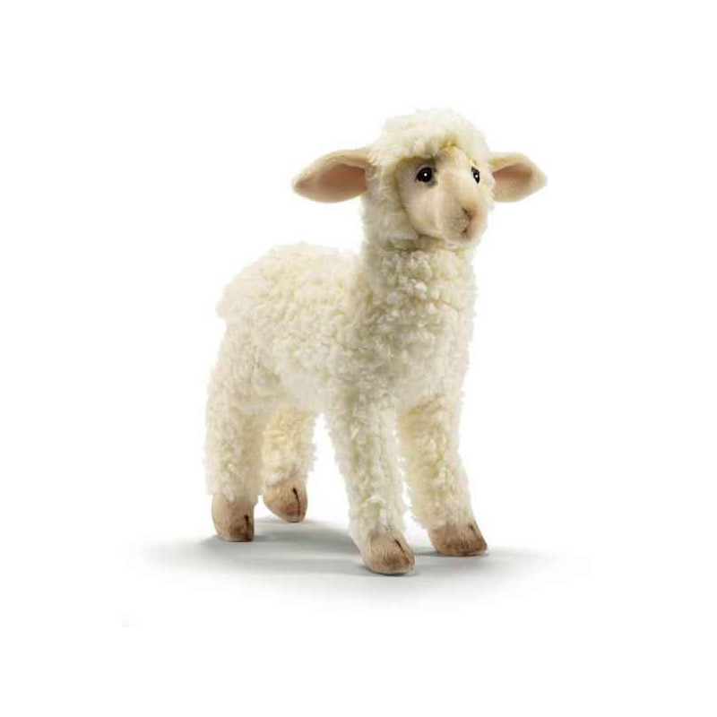 Animaux de la ferme Agneau à 4 pattes 28cml peluche animalière -5648