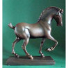 Figurine art mouseion da vinci horse  dav02 3dMouseion