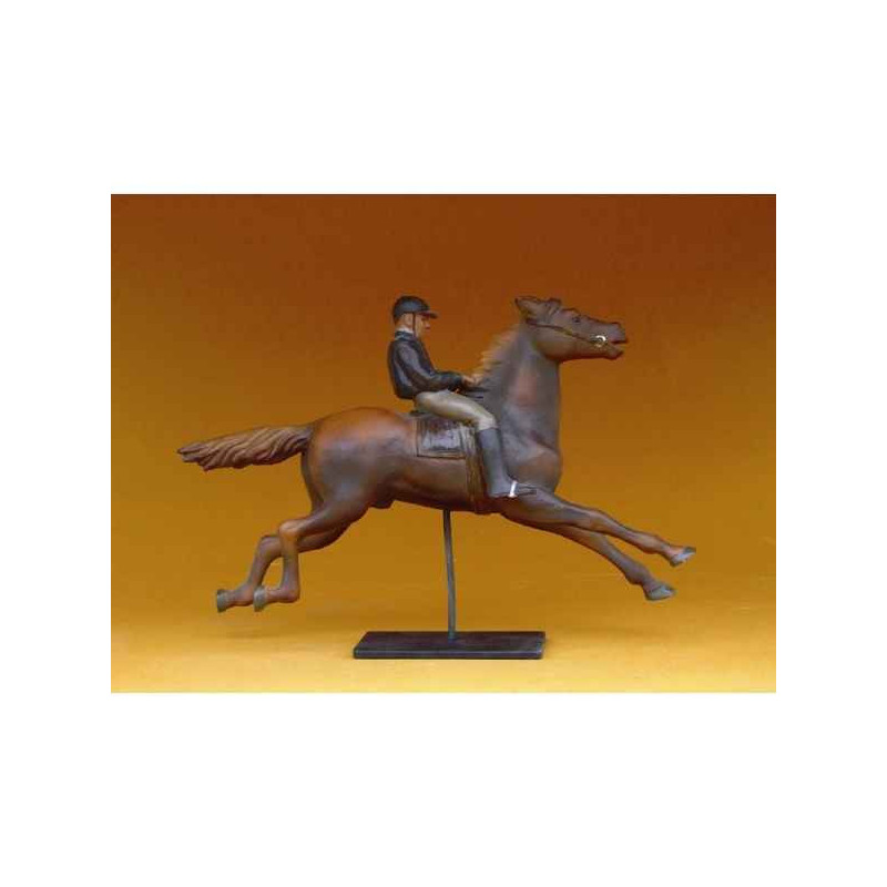 Figurine art mouseion degas cheval  de04 3dMouseion