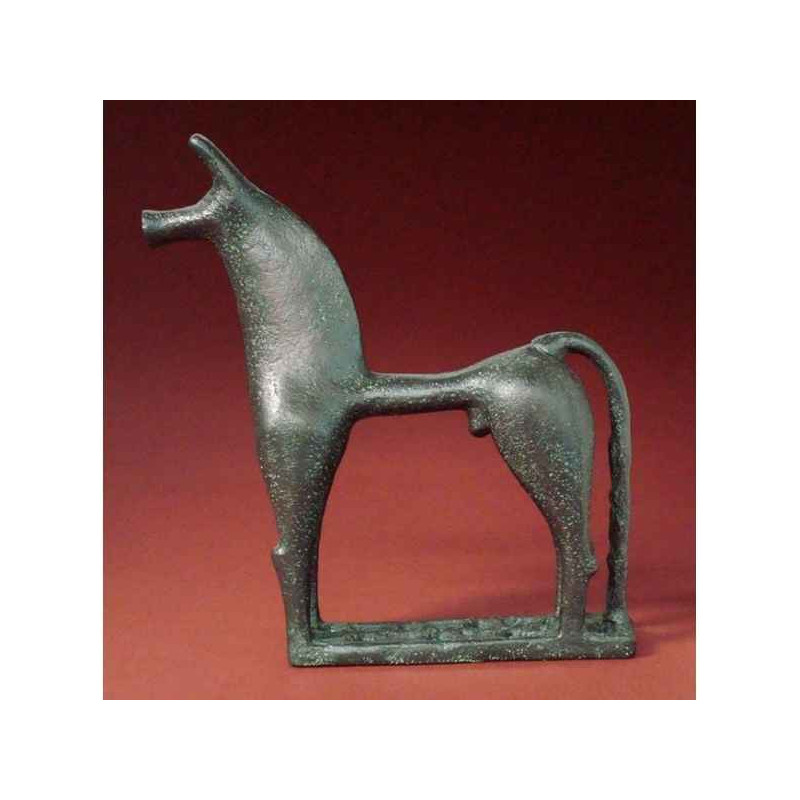 Figurine art mouseion geometric horse 18cm  gre02 3dMouseion