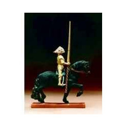 Décoration Statue résine Figurine art mouseion klimt ritter zu pferd  kl28 3dMouseion