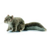 Animaux de la forêt Écureuil gris 18 cm peluche animalière -4840