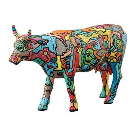 Animaux de la ferme Cow Parade -New York 2000, Artiste BILLY - Moo York Celebration-46358