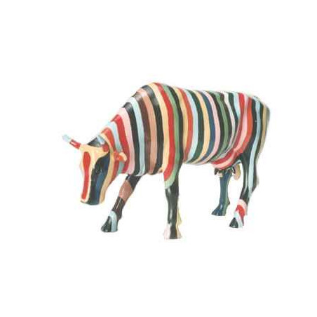 Cow Parade -New York 2000, Artiste Cary smith - Striped-20112