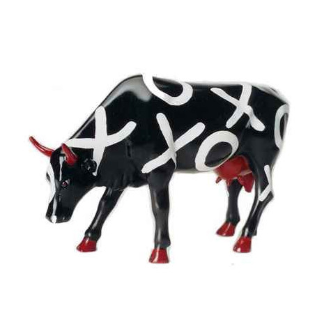 Animaux de la ferme Cow Parade -New York 2000, Artiste Susan Rooney - Hugs & Smooches-20107
