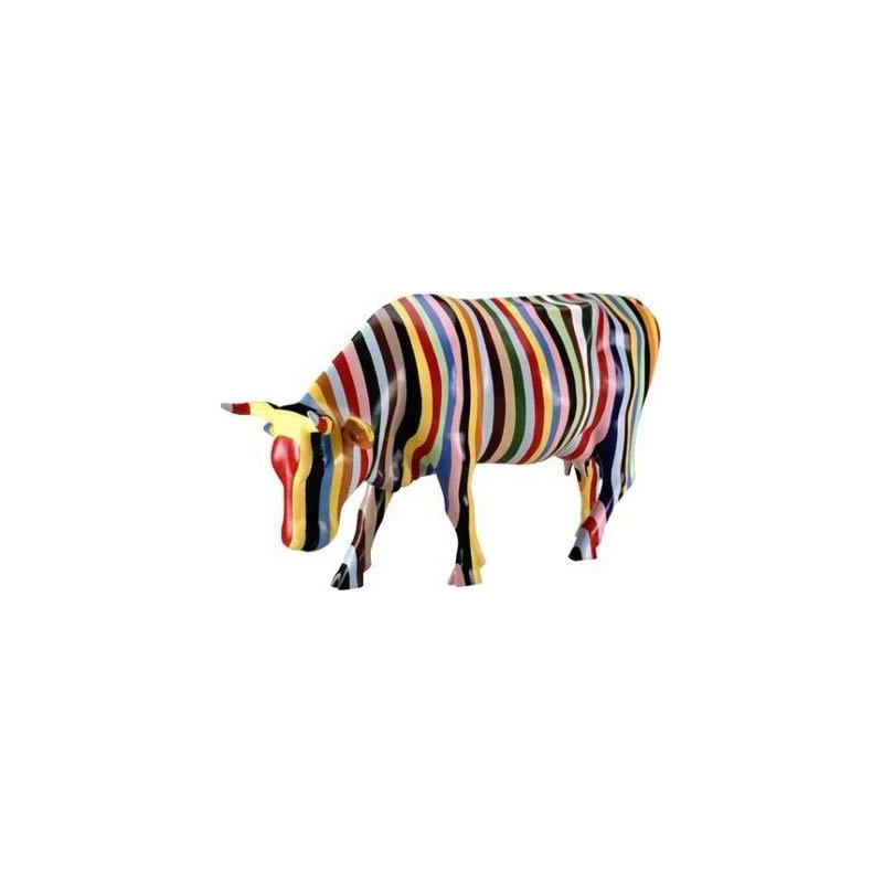 Animaux de la ferme Cow Parade -New York 2000, Artiste Cary Smith -Striped-41255