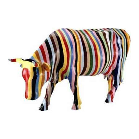 Animaux de la ferme Cow Parade -New York 2000, Artiste Cary Smith -Striped-41255