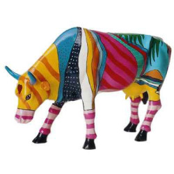 Animaux de la ferme Cow Parade -New York 2000, Artiste Valter Morais - Boca Bovine-20111