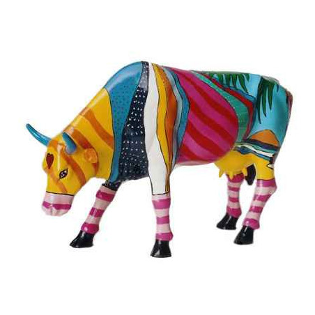 Animaux de la ferme Cow Parade -New York 2000, Artiste Valter Morais - Boca Bovine-20111