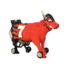 Animaux de la ferme Petite vache Nacow Stockyard Racecow CowParade résine taille S