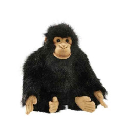 Animaux de la forêt Chimpanzé bébé 25 cm peluche animalière -2306