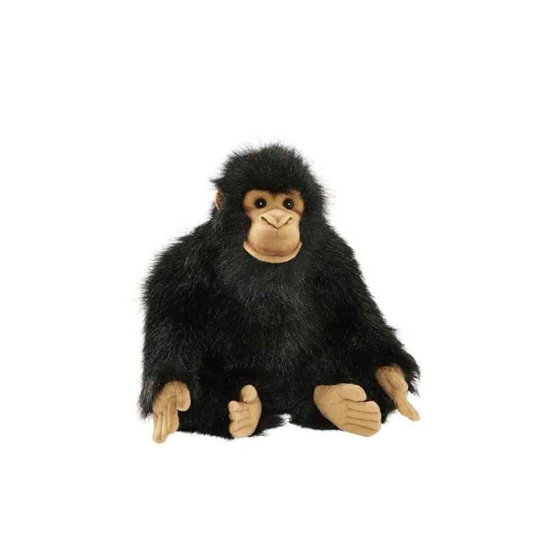Animaux de la forêt Chimpanzé bébé 25 cm peluche animalière -2306