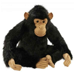 Animaux de la forêt Chimpanzé 60 cm peluche animalière -2067