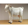 Animaux de la ferme Chèvre blanche 103 cm peluche animalière -4785