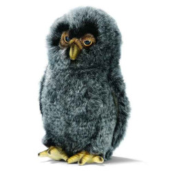 Décoration OiseauxChouette grise 20 cm peluche animalière -3075 Anima