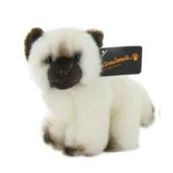 Animaux-Bois-Animaux-Bronzes.com propose Chaton debout 16 cm peluche animalière -1957
