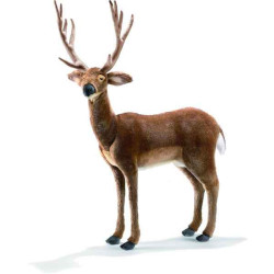 Animaux de la ferme Cerf 75 cm de long-4509