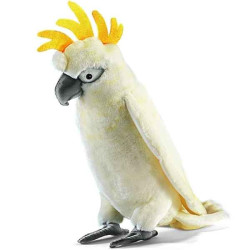 Décoration OiseauxCacatoès blanc 35 cm peluche animalière -2654 Anima