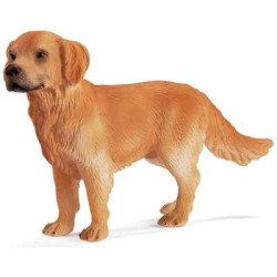 Animaux-Bois-Animaux-Bronzes propose schleich-16335-Golden Retriever échelle 1:12