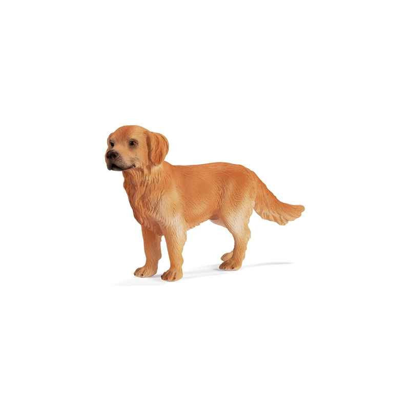 Animaux-Bois-Animaux-Bronzes propose schleich-16335-Golden Retriever échelle 1:12