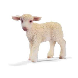 Animaux de la ferme schleich-13285-Agneau debout