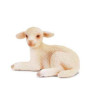 Animaux de la ferme schleich-13284-Agneau couché