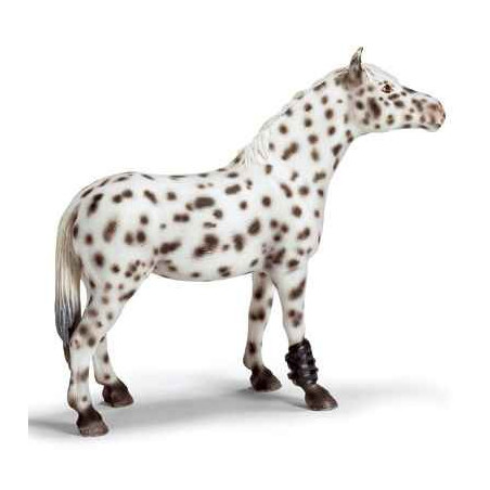 schleich -13617 -Jument Knabstrupper