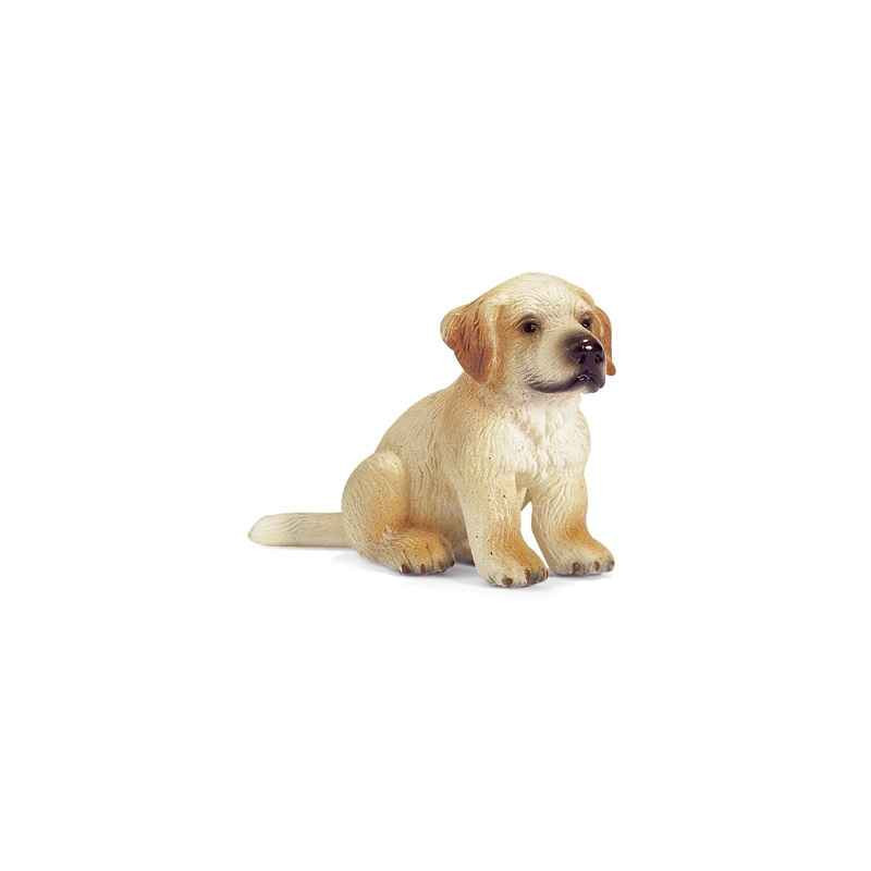 Animaux-Bois-Animaux-Bronzes propose schleich-16342-Chiot Golden Retriever échelle 1:12