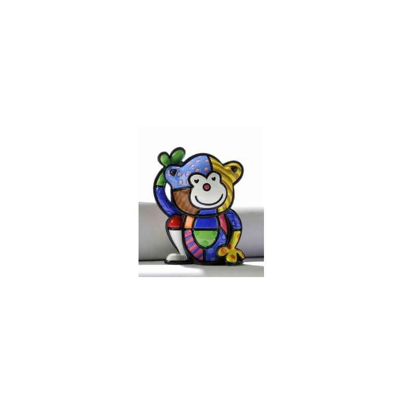 Animaux sauvage Mini Statuette singe cheeky Britto Romero -331384