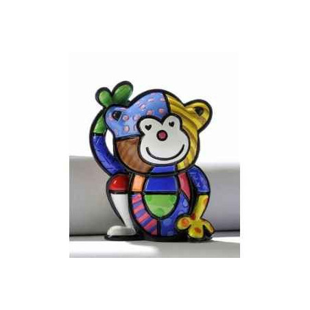 Animaux sauvage Mini Statuette singe cheeky Britto Romero -331384