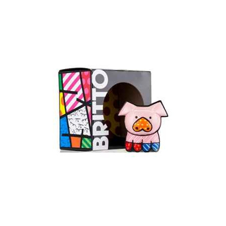 Mini figurine cochon perale Britto Romero  -331386