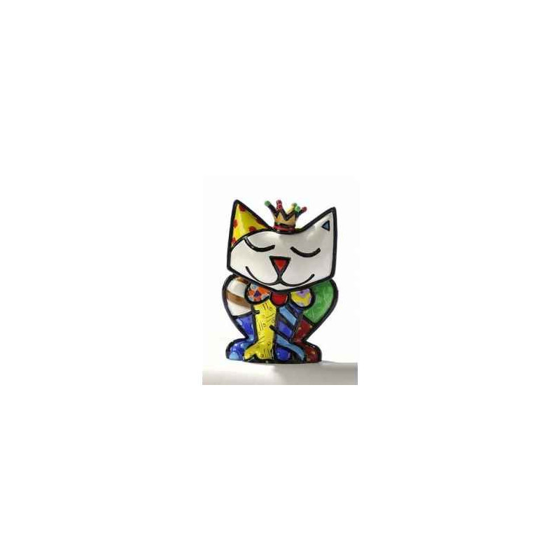 Animaux-Bois-Animaux-Bronzes.com propose Mini figurine Chat princesse Britto Romero -331390