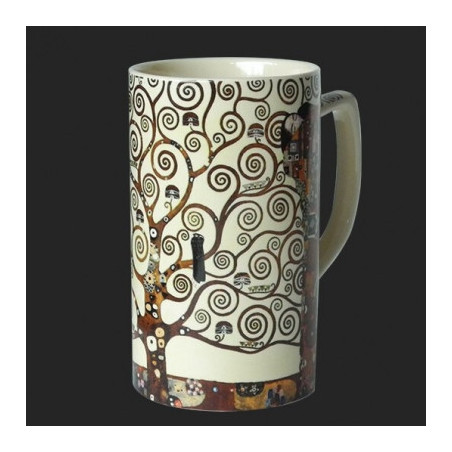 Décoration Statue résine Mugs d'après l'oeuvre de klimt, l'attente 3dMouseion -MUG05KL