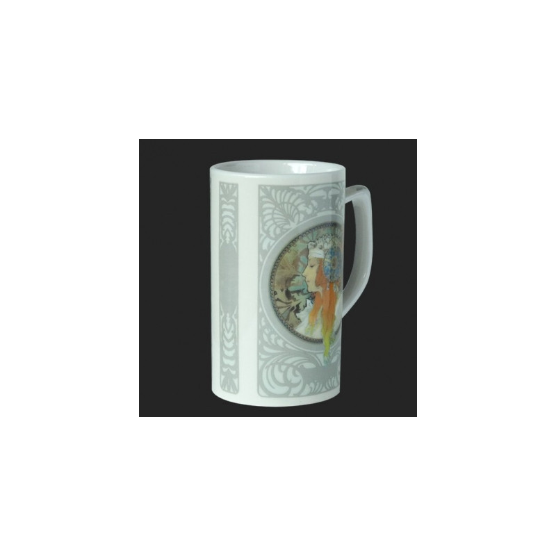 Mugs d'après l'oeuvre de mucha, la blonde 3dMouseion -MUG06MUC
