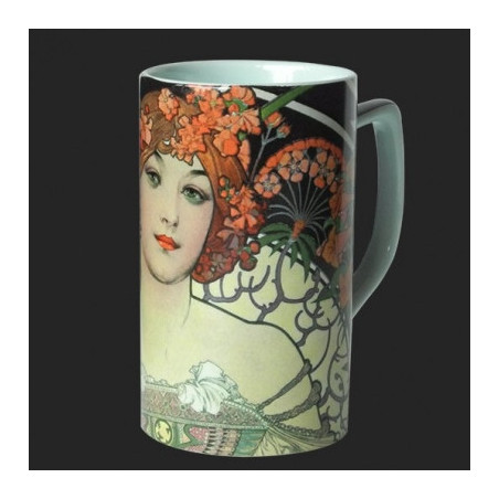 Mugs d'après l'oeuvre de mucha, rêverie 3dMouseion -MUG07MUC