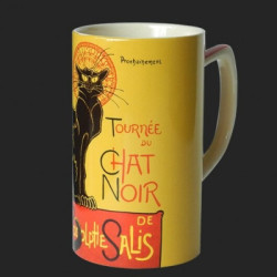 Animaux-Bois-Animaux-Bronzes.com propose Mugs d'après l'oeuvre de steinlenle Chat noir 3dMouseion -MUG13STE