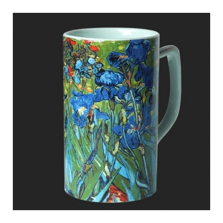Mugs d'après l'oeuvre de van gogh, iris 3dMouseion -MUG01GOG