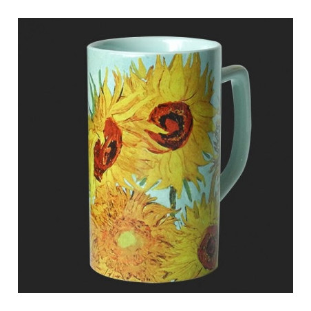 Mugs d'après l'oeuvre de van gogh, les tournesols 3dMouseion -MUG02GOG